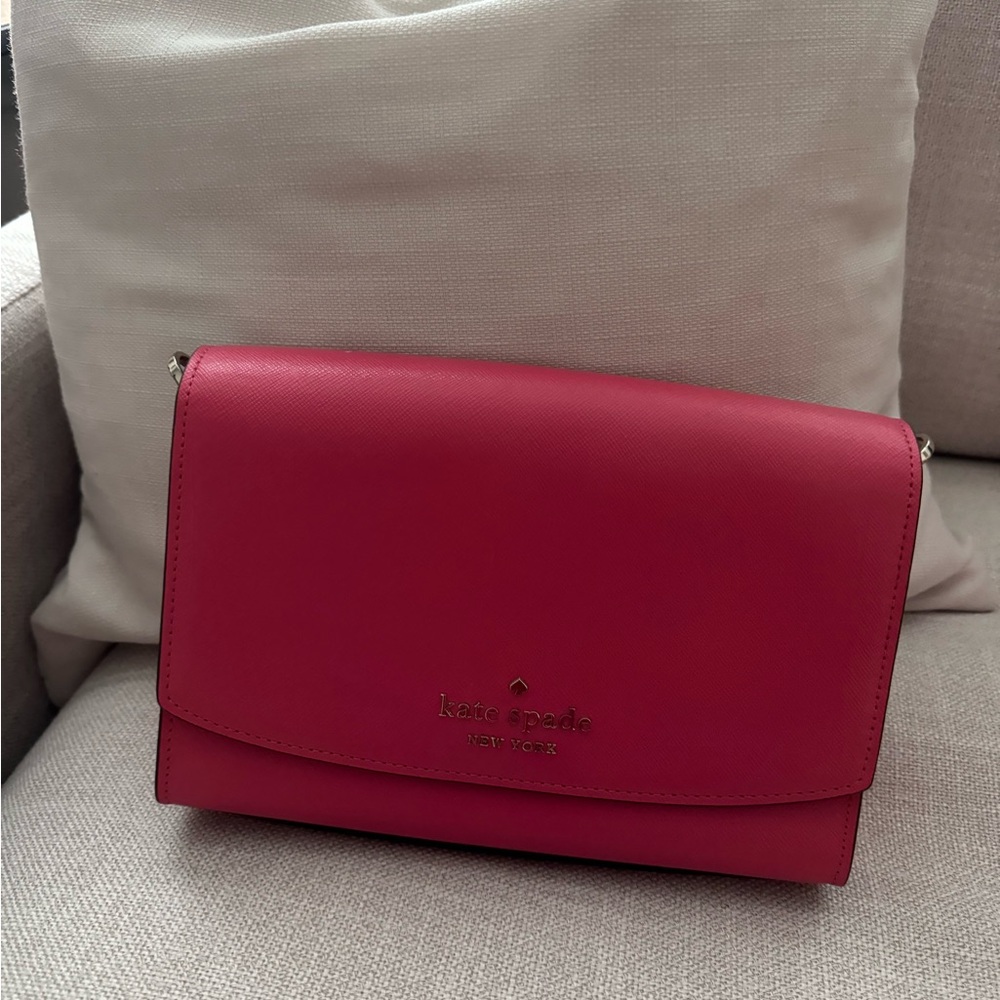 kate spade New York Pink Leather Shoulder Bag